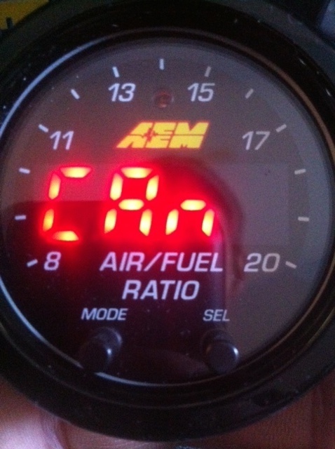 AEM X-Series Wideband Uego Sensor Output